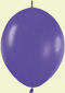 Link-O-Loon latex balloon purple