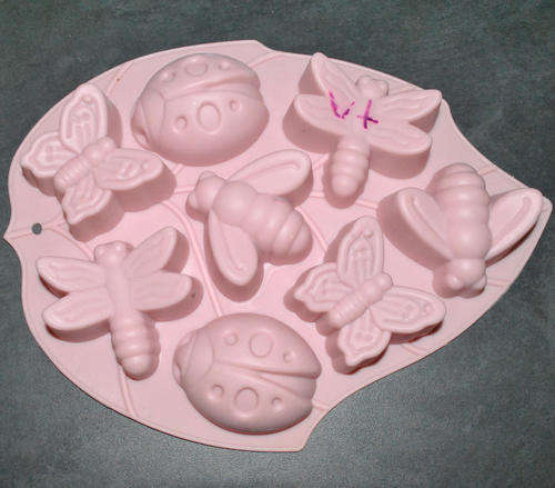 Silicone baking mould- butterflies & insects