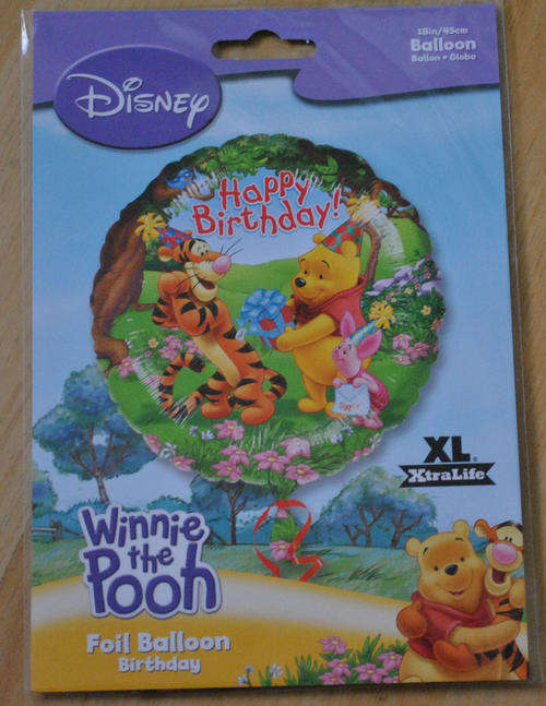 Winnie the pooh 45cm foil balloon