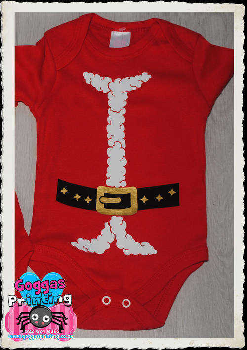 Baby santa onesie  6-12 months