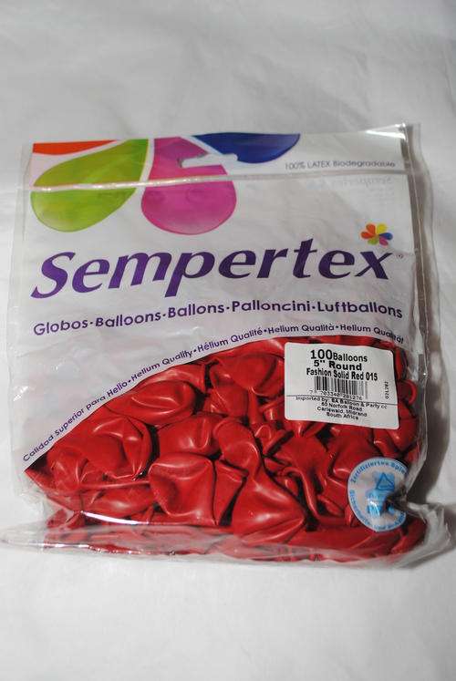 Balloons - 100pc- bio degradable- red