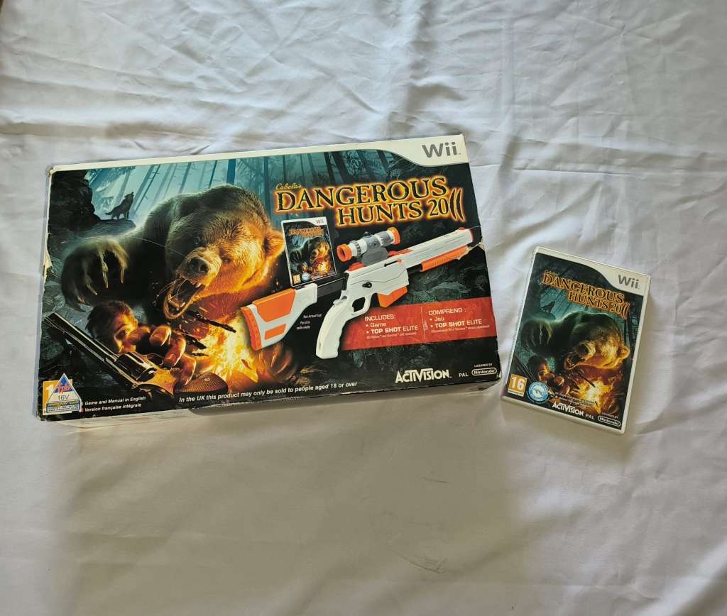 Nintendo WII dangerous hunts