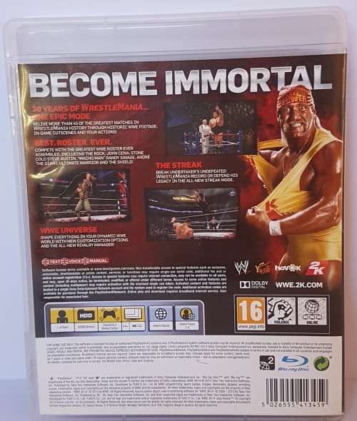 PS3 - W2k14 - WWE