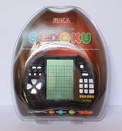 Sudoku Electronic Handheld Game (JK - S548) NEW / Sealed