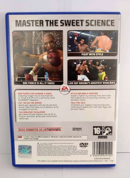 Fight Night Round 3  PS 2  Playstation 2  PAL