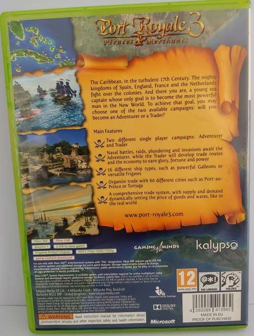 Port Royale 3 - Pirates and Merchants - Xbox 360