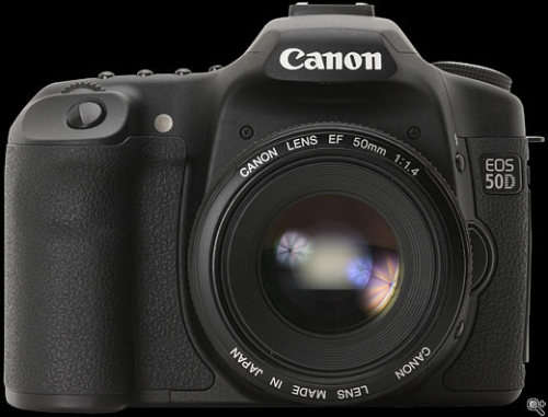 Canon 50D Dslr Body + Battery + Charger + memory card