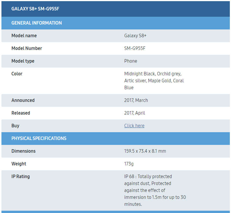 *EXCELLENT CONDITION* Samsung Galaxy S8 Plus + 64GB Midnight Black