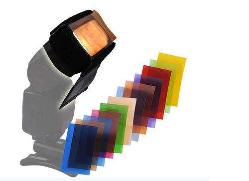 !!WOW!! 12 Color/set Flash filter diffuser Set !Local Stock!