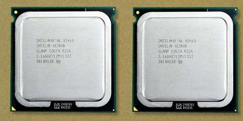 (2) INTEL XEON CPU MATCHING X5460 3.1GHZ PAIR SLANP