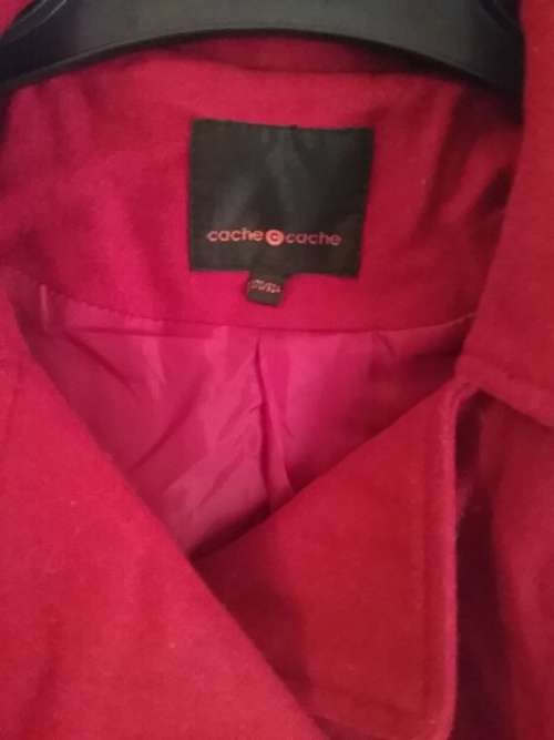 CACHE CAHE Red "bunny" jacket