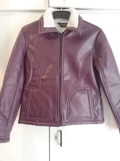 Ladies pleather jacket