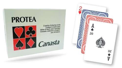 Protea Canasta Playing Card Set