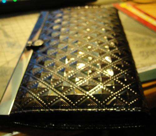 Shiny Black Evening Purse