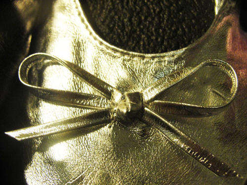 PARTY SAVER! Rollable Flat Pumps *SILVER*