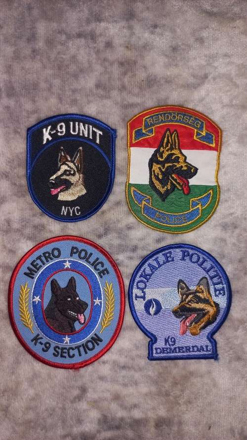 K9 PATCHES