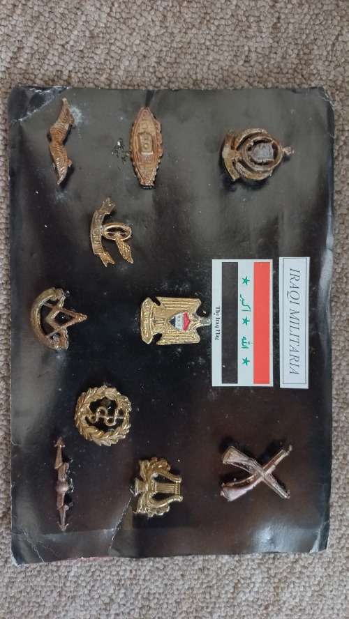 IRAQI MILITARY BADGES