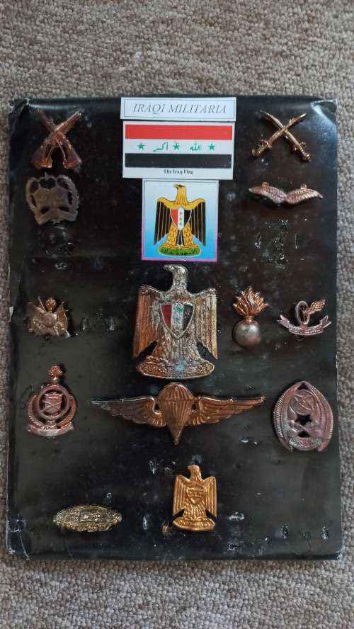 IRAQI MILITARY BADGES