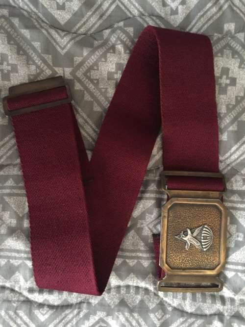 1 Parachute battalion stable belt