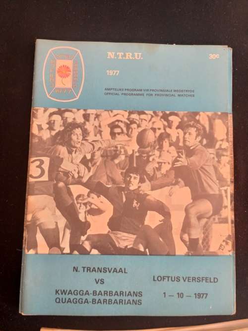 NTVL VS KWAGGA BARBARIANS 01-10-1977