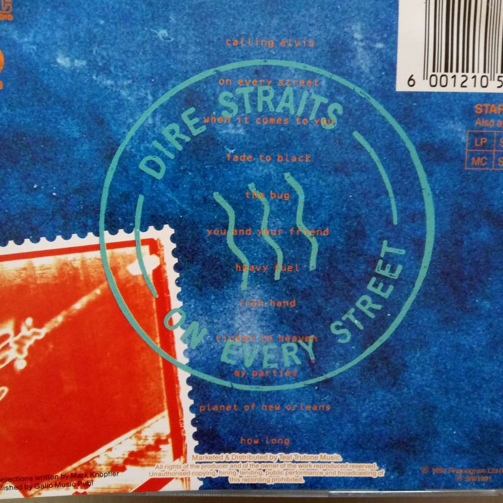 Dire Straits (CD) On Every Street