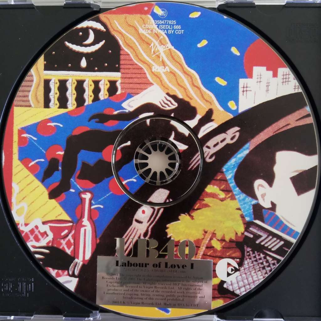UB40 (CD) Labour of Love I/II/III The Platinum Collection
