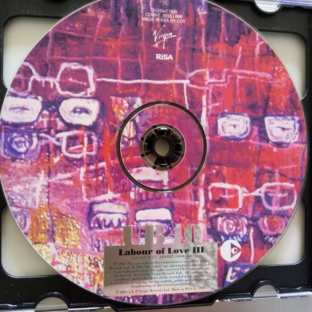 UB40 (CD) Labour of Love I/II/III The Platinum Collection