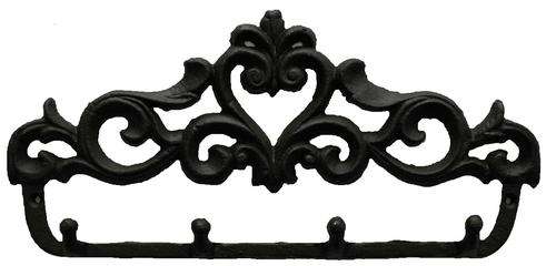 Decorative Hooks - 4 hooks - Heart - Home Decor - Gift Idea