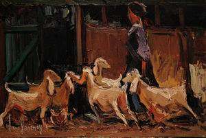 Corne Weideman 420x280 ''Feeding the goats''