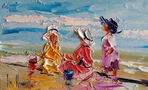 Corne Weideman "Doodle - Planning our Sandcastle" 250x400