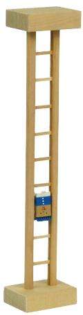 Wooden Toy on Ladder