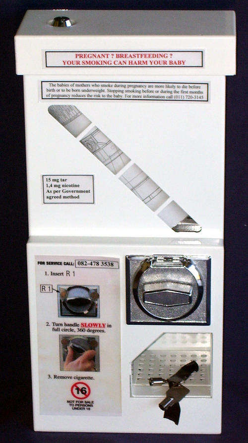 Single Cigarette Vending Machine