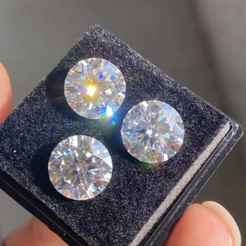 1ct round brilliant loose moissanite stone