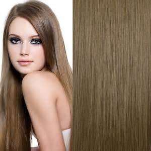 Fullhead Straight Hair Extension with 5 Clips Light Brown #68