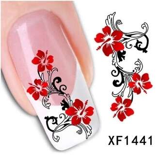 Nail Art Water Decal Stickers Sheet  1441