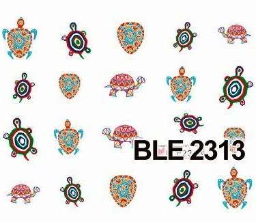 Nail Art Water Decal Stickers Sheet 2313