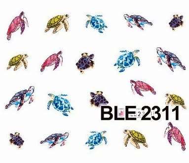 Nail Art Water Decal Stickers Sheet 2311