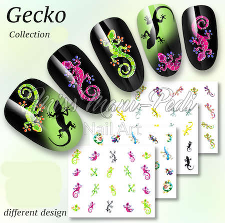 Nail Art Water Decal Stickers Sheet 2304