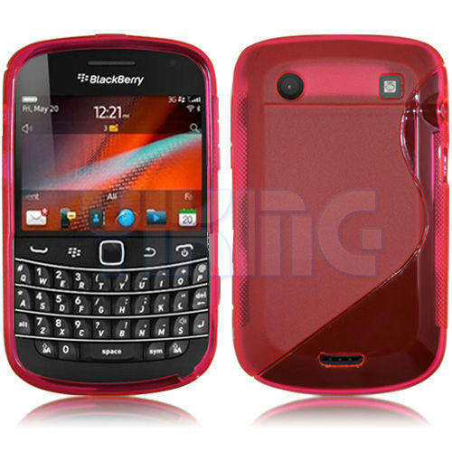 Hot!! *Pink TPU Gel Skin Case Cover for BlackBerry Bold 9900 9930*