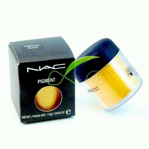 Hot!! NAC Shimmer Pigment Eye Shadow Make up 40 Colors 7.5g CHROME YELLOW