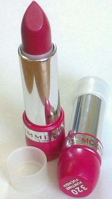 New! Rimmel Lasting Finish Lipstick in Color 320 Funtime Fuchsia