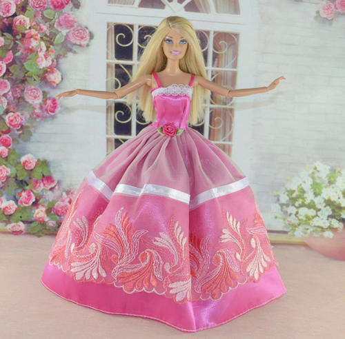 Brand New Handmade Evening Dress Clothes for Barbie Doll