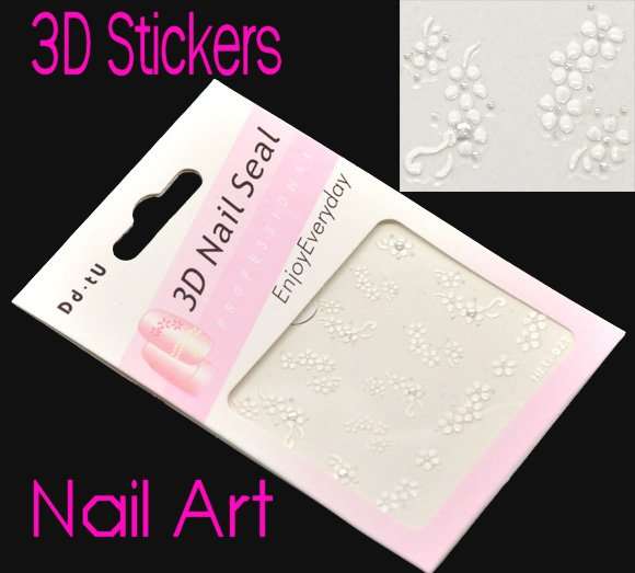 3D Flower Nail Sticker Nail Art Stickers