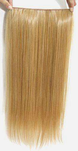 Hot!! 5 Clips on Straight Hair Extension in Golden Blonde #27