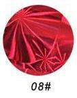 New! Shiny Nail Art Color Foils 1 Meter Rolls 08