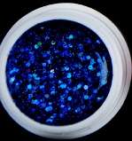 BIG GLITTER UV GEL FOR NAIL ART TIPS 8 ml