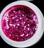 BIG GLITTER UV GEL FOR NAIL ART TIPS 8 ml