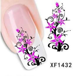 Nail Art Water Decal Stickers Sheet 1432