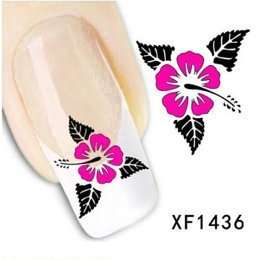 Nail Art Water Decal Stickers Sheet 1436