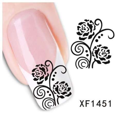 Nail Art Water Decal Stickers Sheet 1451